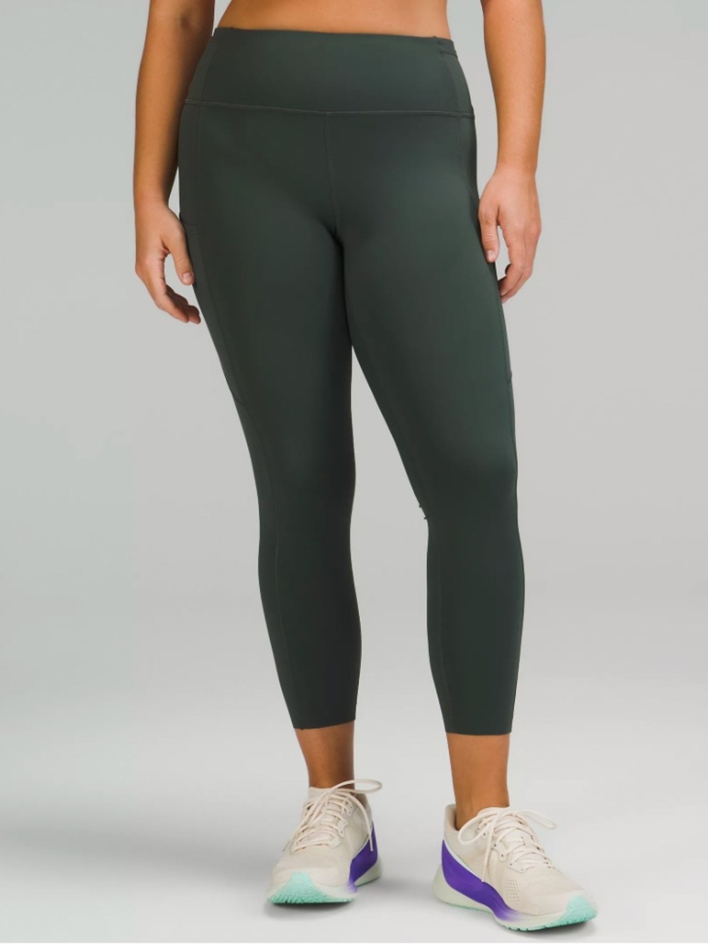 Lululemon Fast and Free Crop Sz 0